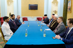 Муфтий Шейх Равиль Гайнутдин встретился с гендиректором Аккредитационного центра стран Залива (GAC) доктором аль-Мезани